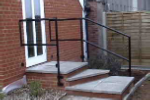Stair handrail