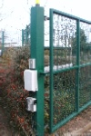 Automated commercial gates